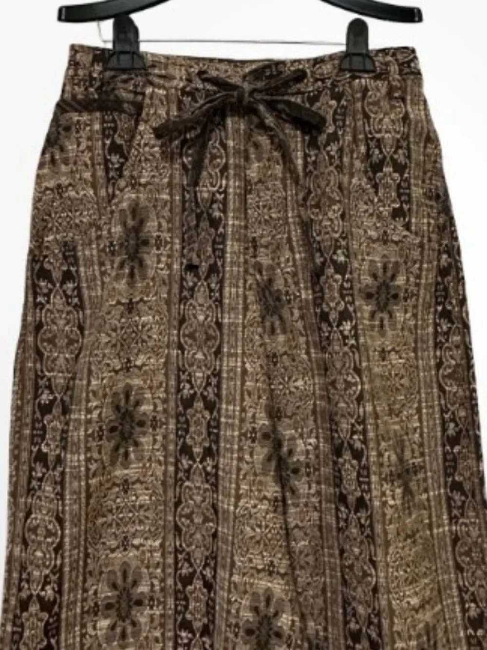 NWT Free People Dahlia Wide Leg Pants in Brown - Size 4 (Oversized)